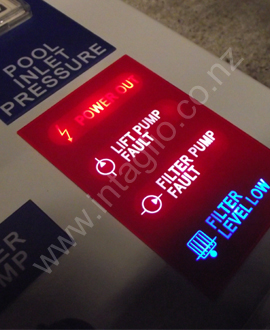 LED Backlit Alarm Module